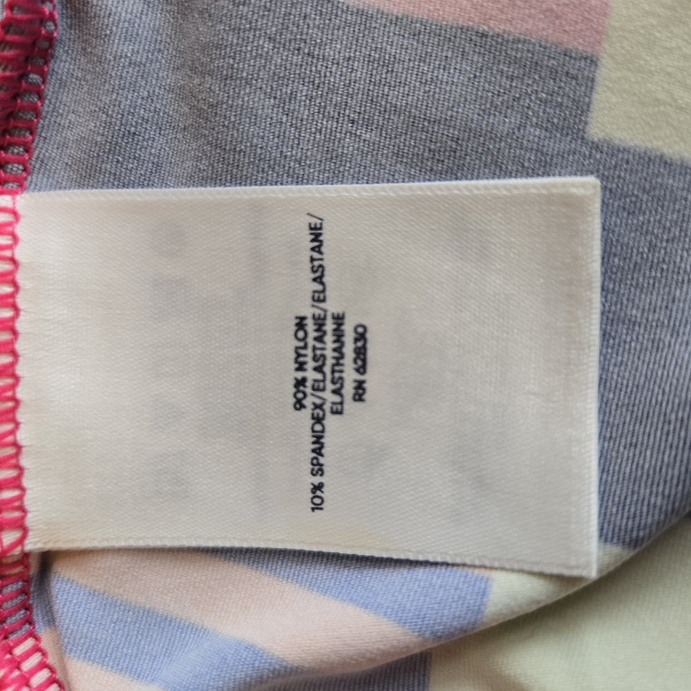 Lands' End Striped Shirt in Blue and Pink - Picture 3 of 6
